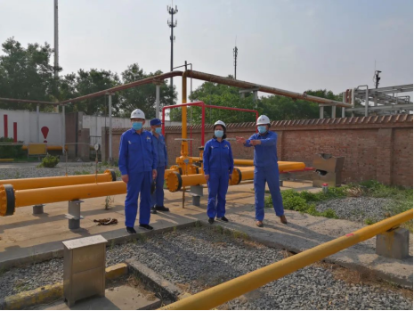 努力圖樹立，庶幾終有成——記燃氣事業部CNG加氣站進氣管道改造