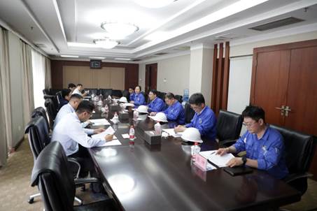 打造向上向前第一象限生力軍 錘煉甘于做人做事作難、受苦受累受屈的企業家隊伍——河南投資集團黨委書記、董事長劉新勇蒞臨安彩高科開展主題教育調研